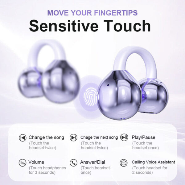 Sonafit™ - W900+ Ear Clip Bluetooth Earphones - Image 6