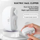 Automatic Nail Clipper Electric Nail Trimmer Polisher 3 in 1 Portable