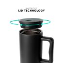 Simple Modern 40 oz Trek Tumbler with Handle and Straw Lid | Cup Holder Friendly Insulated Stainless Steel Travel Mug | Almond Birch