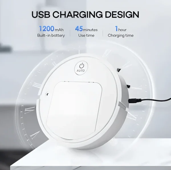 Smart Robot Vacuum: Say Goodbye to Cleaning Trouble! - Image 2
